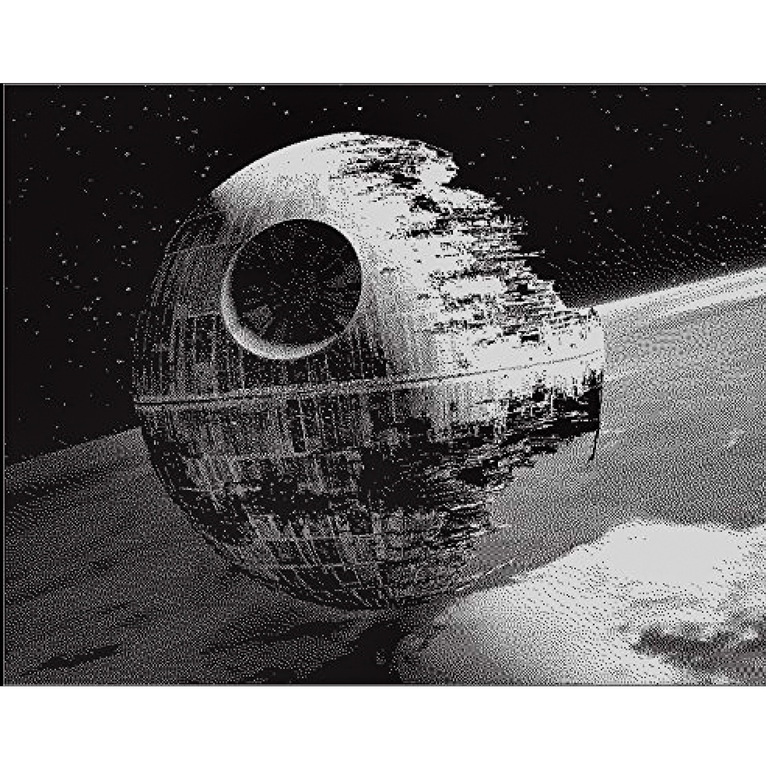 Death Star Metal Poster — Art of Steel